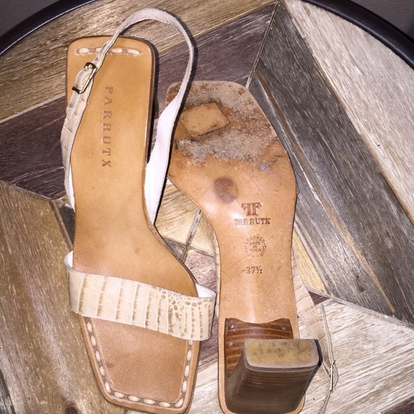 Farrtux  Women’s Ankle Sandals Sz. 7 - Picture 6 of 8